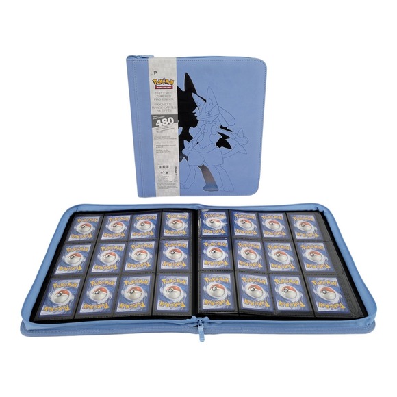 Ultra PRO Pokemon TCG Elite Series Lucario 12 Pocket...